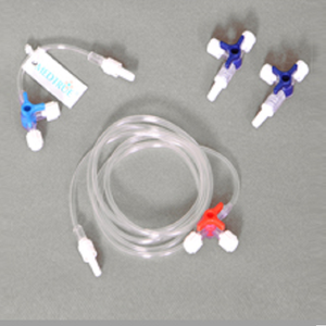 Desechables médicos de 3 vías/llave de paso de tres vías con tubo de extensión (MT58012101)