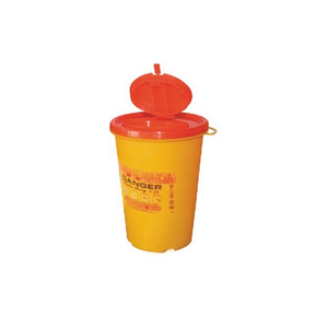 Venta caliente desechables médicos de 0,7 l contenedor de residuos de la caja de contenedores afilados (MT18086101)