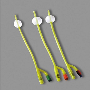 Catéter de Foley de látex femenino bidireccional aprobado por CE/ISO (MT58014041)