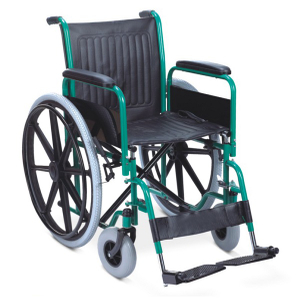 Silla de ruedas de acero médica barata de la venta caliente aprobada CE/ISO (MT05030006)