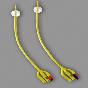 Catéter de Foley de látex estándar de 3 vías desechable médico aprobado por CE/ISO (MT58014101)