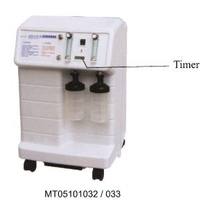 Concentrador de oxígeno 8L con función de temporización de alta pureza para hospitales (MT05101032)